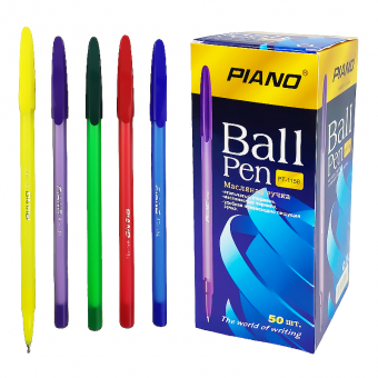 Купить Ручка шариковая на масляной основе «Piano» PT-1158 оптом